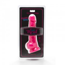 GET REAL HAPPY DICKS 19 CM CON TESTICULOS ROSA 2