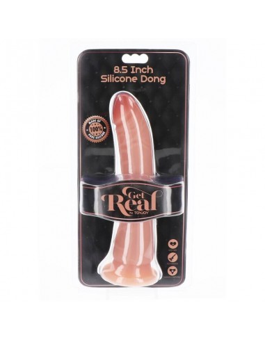 GET REAL DONG SILICONA 21 CM NATURAL