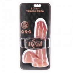 GET REAL DILDO SILICONA 205 CM CON TESTICULOS NATURAL 2