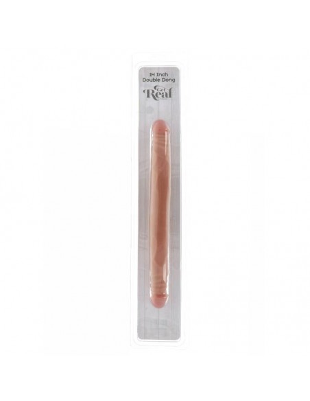 GET REAL DOBLE DONG 35 CM NATURAL
