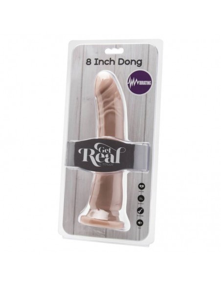 GET REAL DONG 205 CM VIBRATING NATURAL