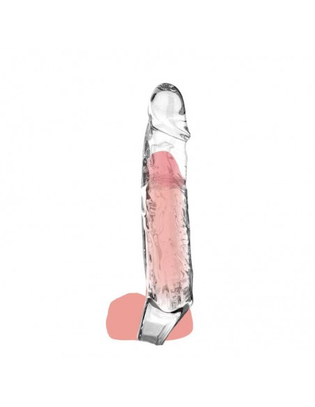 GET REAL EXTENSION LARGO 19 CM TRANSPARENTE
