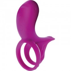 XOCOON ANILLO VIBRADOR PARA PAREJAS FUCSIA