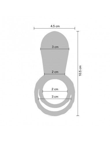 XOCOON ANILLO VIBRADOR PARA PAREJAS VERDE