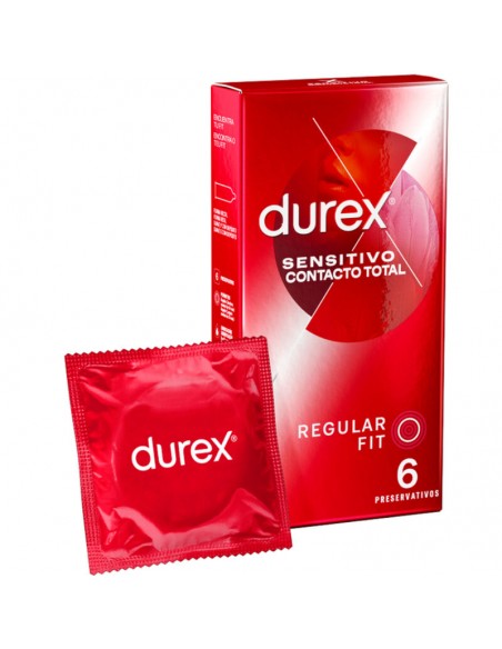 DUREX SENSITIVO CONTACTO TOTAL 6 UDS DUREX SENSITIVO CONTACTO TOTAL 6 UDS
