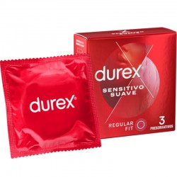 DUREX SENSITIVO SUAVE 3 UDS