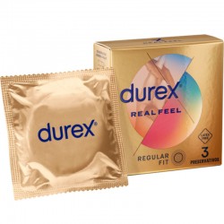 DUREX REAL FEEL PRESERVATIVOS 3 UDS