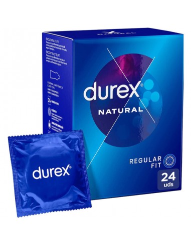 DUREX NATURAL PLUS 24 UNIDADES