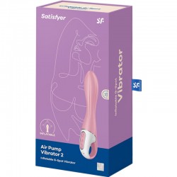 SATISFYER AIR PUMP VIBRATOR 2 ROSA ANTIGUO 2
