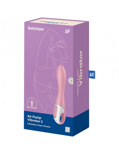 SATISFYER AIR PUMP VIBRATOR 2 ROSA ANTIGUO