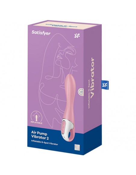 SATISFYER AIR PUMP VIBRATOR 2 ROSA ANTIGUO SATISFYER AIR PUMP VIBRATOR 2 ROSA ANTIGUO