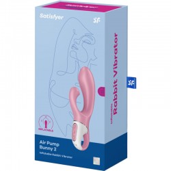 SATISFYER AIR PUMP BUNNY 2 ROSA ANTIGUO 2