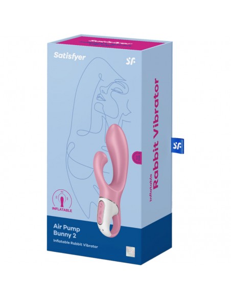 SATISFYER AIR PUMP BUNNY 2 ROSA ANTIGUO SATISFYER AIR PUMP BUNNY 2 ROSA ANTIGUO