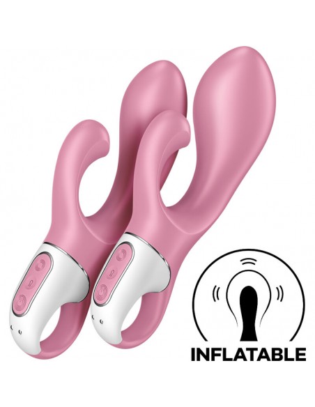 SATISFYER AIR PUMP BUNNY 2 ROSA ANTIGUO