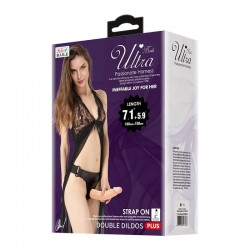 BAILE ULTRA PASSIONATE HARNESS DOBLES DILDOS CON ARNeS 2