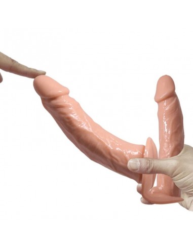 BAILE ULTRA PASSIONATE HARNESS DOBLES DILDOS CON ARNeS