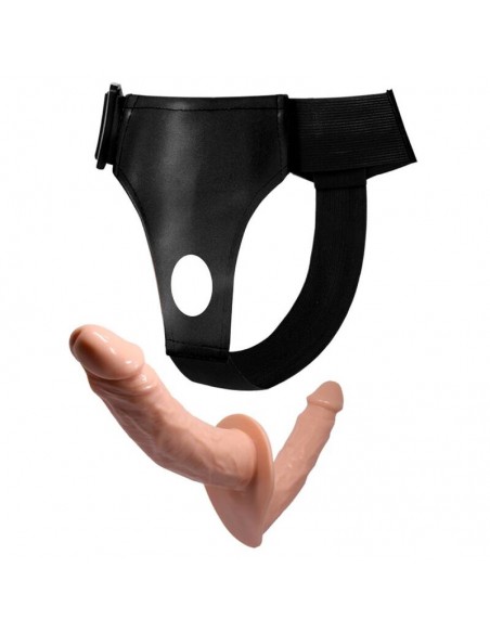 BAILE ULTRA PASSIONATE HARNESS DOBLES DILDOS CON ARNeS