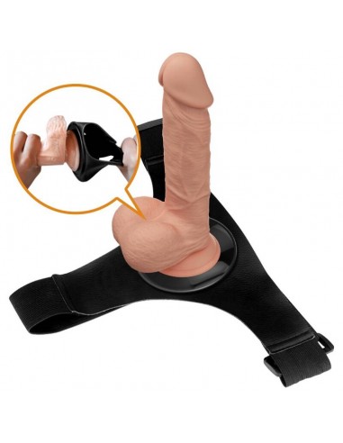 PRETTY LOVE HARNESS BRIEFS ARNeS UNIVERSAL CON DILDO JERRY 218 CM NATURAL