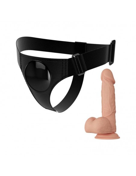 PRETTY LOVE HARNESS BRIEFS ARNeS UNIVERSAL CON DILDO JERRY 218 CM NATURAL