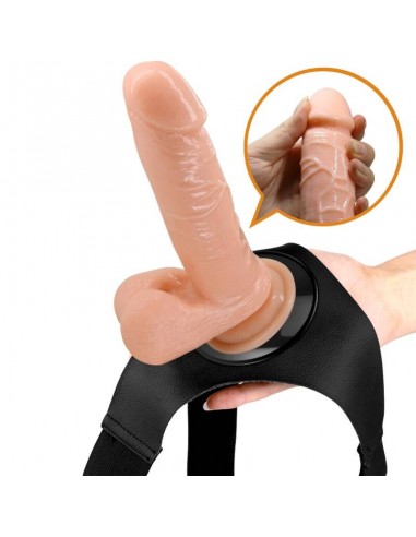 PRETTY LOVE HARNESS BRIEFS ARNeS UNIVERSAL CON DILDO TOM 20 CM NATURAL