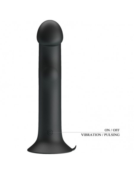 PRETTY LOVE MURRAY VIBRADOR Y SUCCIONADOR DE CLITORIS NEGRO
