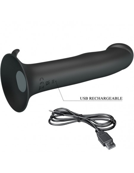 PRETTY LOVE MURRAY VIBRADOR Y SUCCIONADOR DE CLITORIS NEGRO