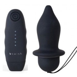 B SWISH BFILLED CLASSIC VIBRATING PLUG BLACK