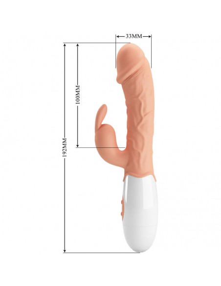 PRETTY LOVE EASTER BUNNY VIBRADOR CON ESTIMULADOR