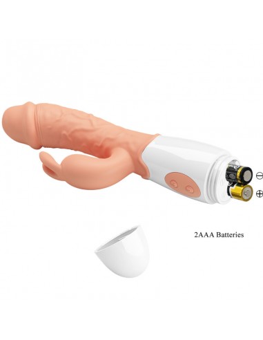 PRETTY LOVE EASTER BUNNY VIBRADOR CON ESTIMULADOR