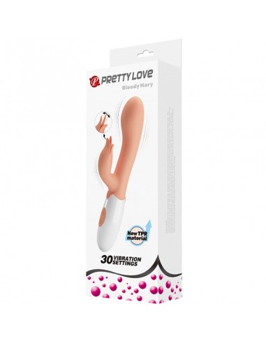 PRETTY LOVE BLOODY MARY VIBRADOR CON ESTIMULADOR