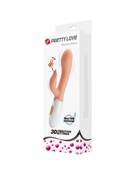 PRETTY LOVE BLOODY MARY VIBRADOR CON ESTIMULADOR