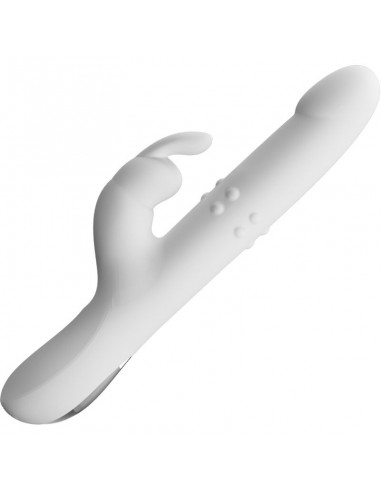 PRETTY LOVE REESE VIBRADOR CON ROTACIoN PLATEADO
