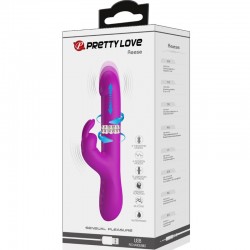 PRETTY LOVE REESE VIBRADOR CON ROTACIoN MORADO 2