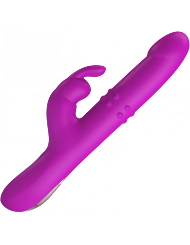 PRETTY LOVE REESE VIBRADOR CON ROTACIoN MORADO