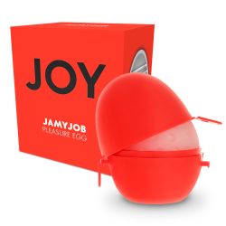 JAMYJOB HUEVO MASTURBADOR DISCRETO VERSION ROJO JOY 2