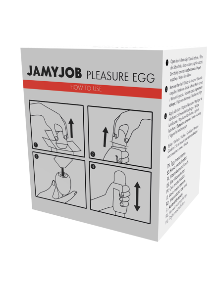 JAMYJOB HUEVO MASTURBADOR DISCRETO EDICION ROJO FUN