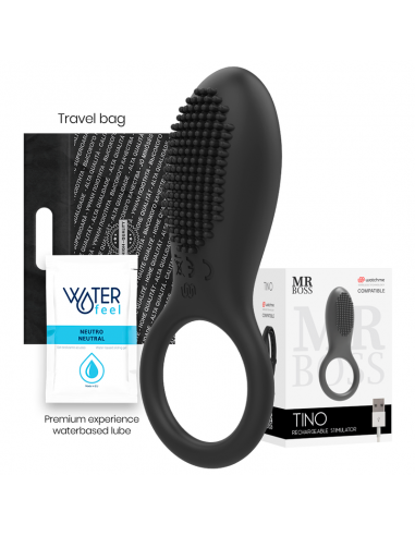 MR BOSS TINO ANILLO ESTIMULADOR COMPATIBLE CON WATCHME WIRELESS TECHNOLOGY