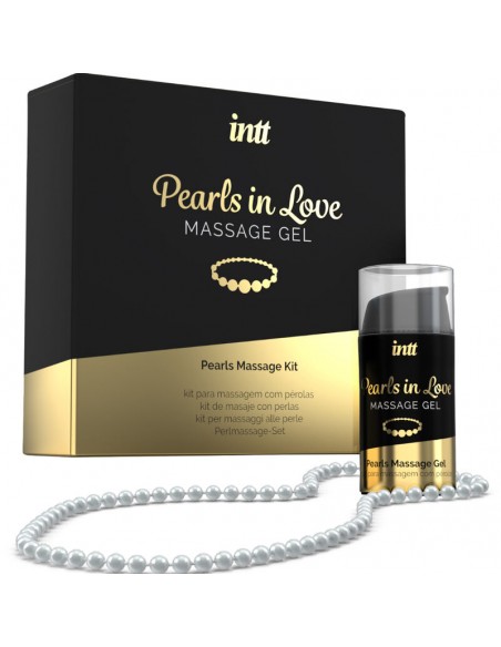 INTT PEARLS IN LOVE CON COLLAR DE PERLAS Y GEL DE SILICONA