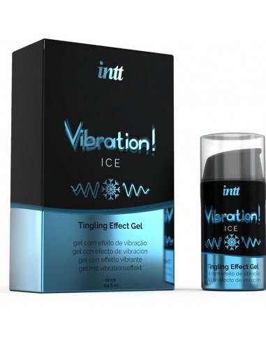 INTT POTENTE ESTIMULANTE iNTIMO GEL VIBRADOR EFECTO FRiO 15ML