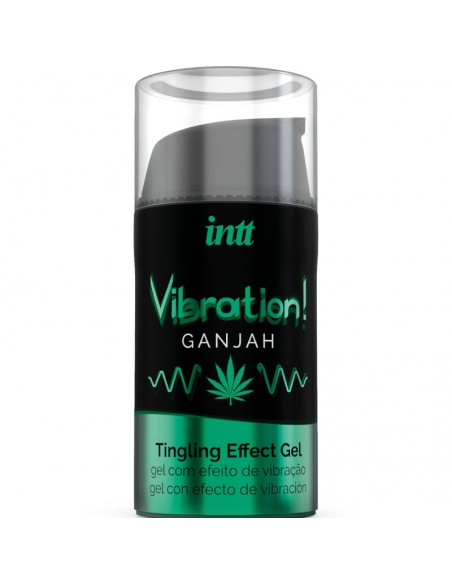 INTT POTENTE ESTIMULANTE iNTIMO GEL VIBRADOR LIQUIDO CANNABIS 15ML