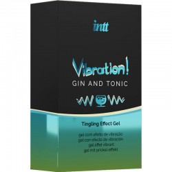 INTT POTENTE ESTIMULANTE iNTIMO GEL VIBRADOR LIQUIDO GIN TONIC 15ML 2