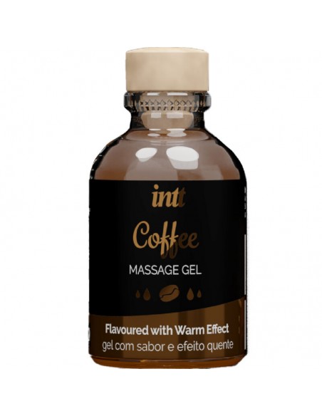 INTT GEL DE MASAJE SABOR A CAFe EFECTO CALOR