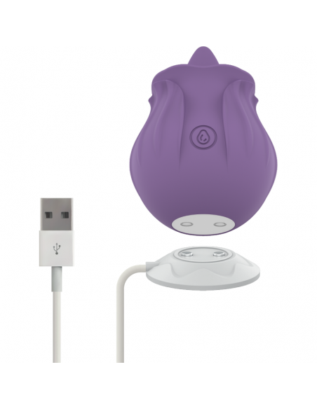 INTENSE VIOLET ESTIMULADOR CLiTORIS 10 VIBRACIONES LILA