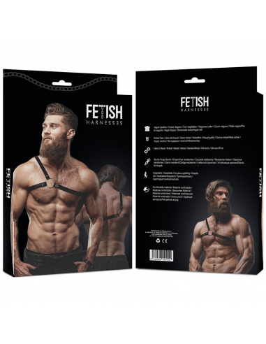 FETISH SUBMISSIVE ACTITUDE ARNeS ECOPIEL HOMBRO CRUZADO HOMBRE