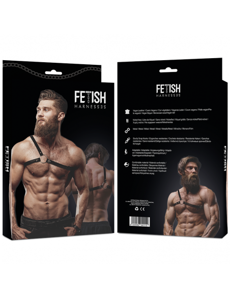 FETISH SUBMISSIVE ACTITUDE ARNeS ECOPIEL HOMBRO CRUZADO HOMBRE