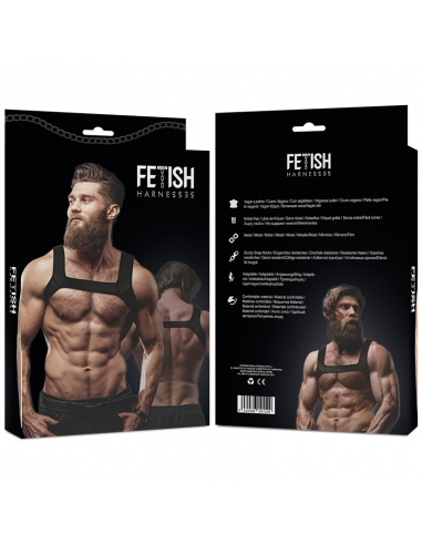 FETISH SUBMISSIVE ACTITUDE ARNeS NEOPRENO PECHO HOMBRE TALLA M