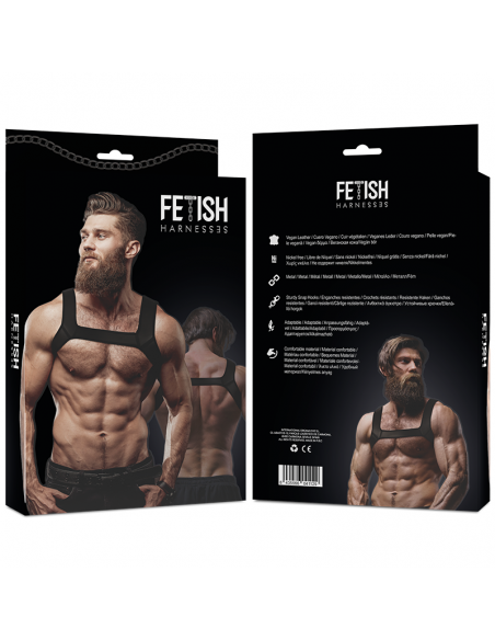 FETISH SUBMISSIVE ACTITUDE ARNeS NEOPRENO PECHO HOMBRE TALLA M