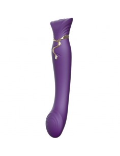 ZOLO QUEEN G SPOT PULS WAVE VIBE MORADO