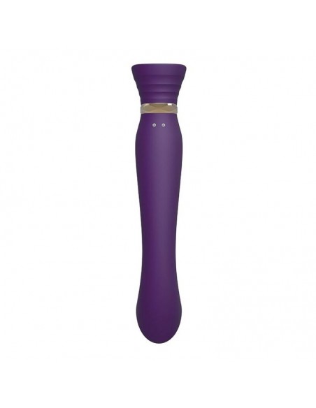 ZOLO QUEEN G SPOT PULS WAVE VIBE MORADO