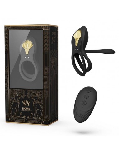 ZOLO BAYEK ANILLO VIBRADOR CONTROL REMOTO PAREJAS NEGRO